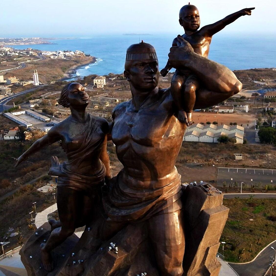 African Renaissance Monument in Senegal — Dakar