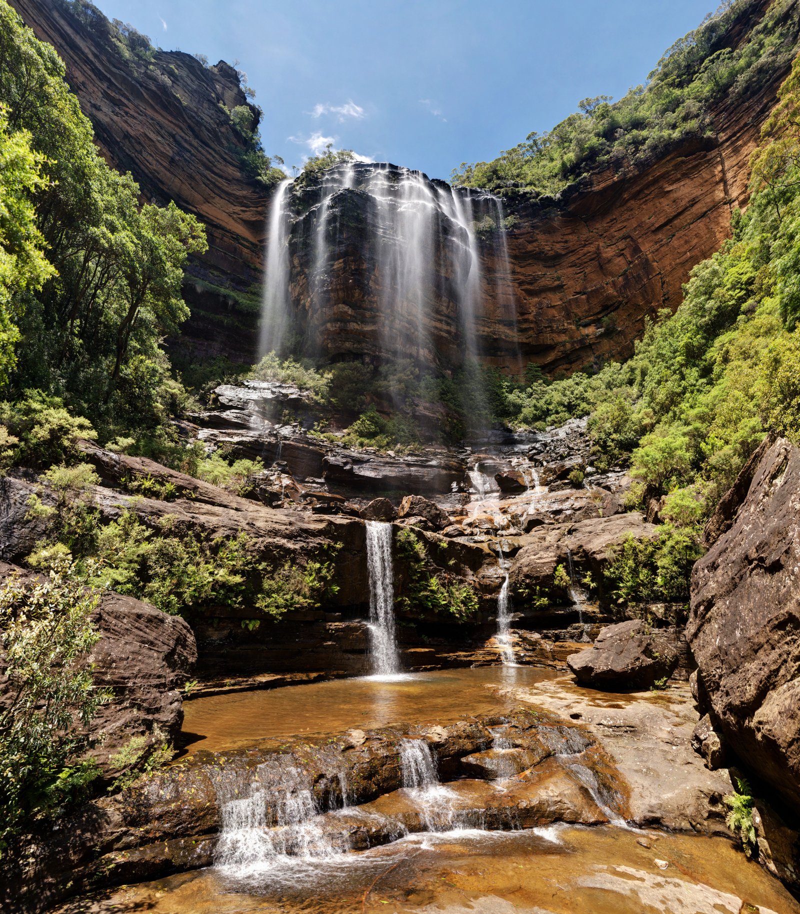 Cascate di Wentworth sulle Blue Mountains - Wentworth Falls | Secret World Trip Planner