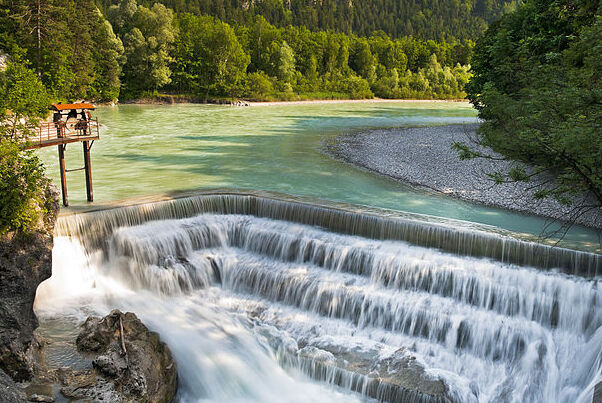 The Lech falls - Füssen | Secret World Trip Planner