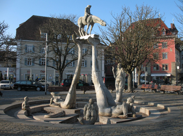 Fountain Der Bodenseereeiter - Überlingen | Secret World Trip Planner