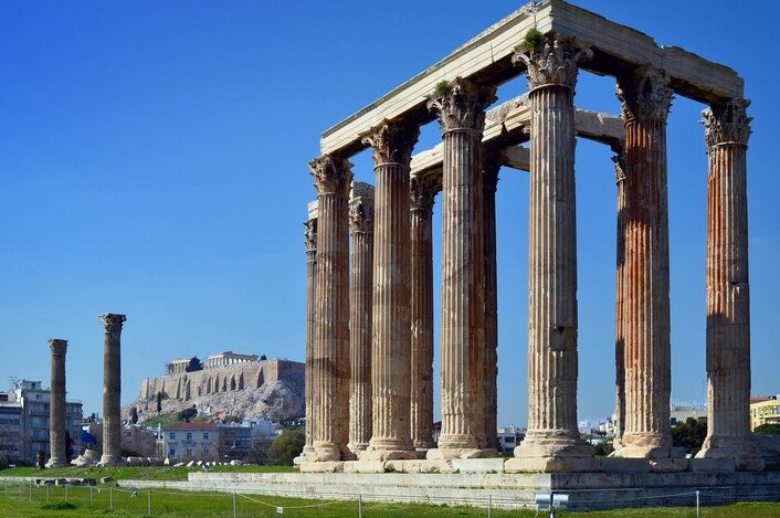 Olympieion (Tempel van Olympian Zeus) - Atene | Secret World Trip Planner