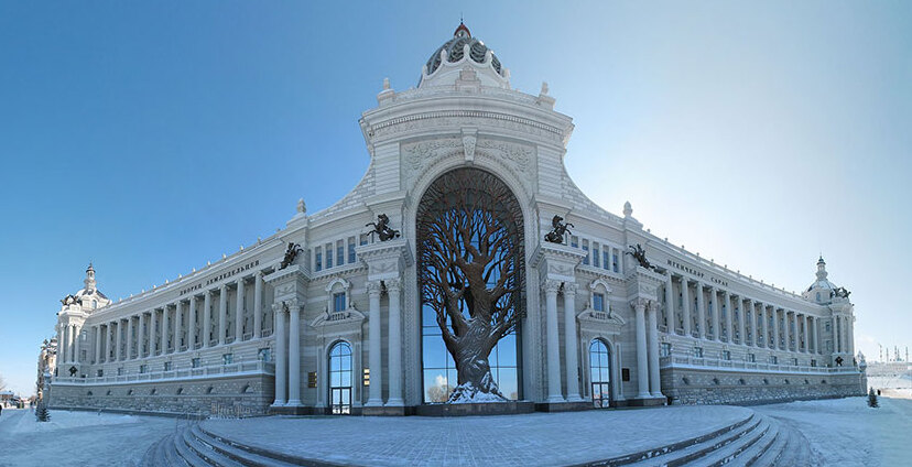  Kazan | Il bellissimo edificio del Ministero dell'Agricoltura — Kazan