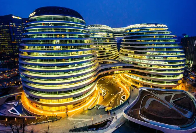 Zaha Hadid:Galaxy SOHO in Beijing - Dongcheng Qu | Secret World Trip Planner