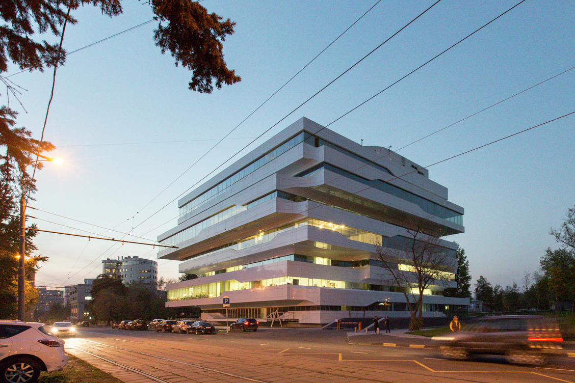 Zaha Hadid:Dominion Office Building a Mosca - Moskva | Secret World Trip Planner