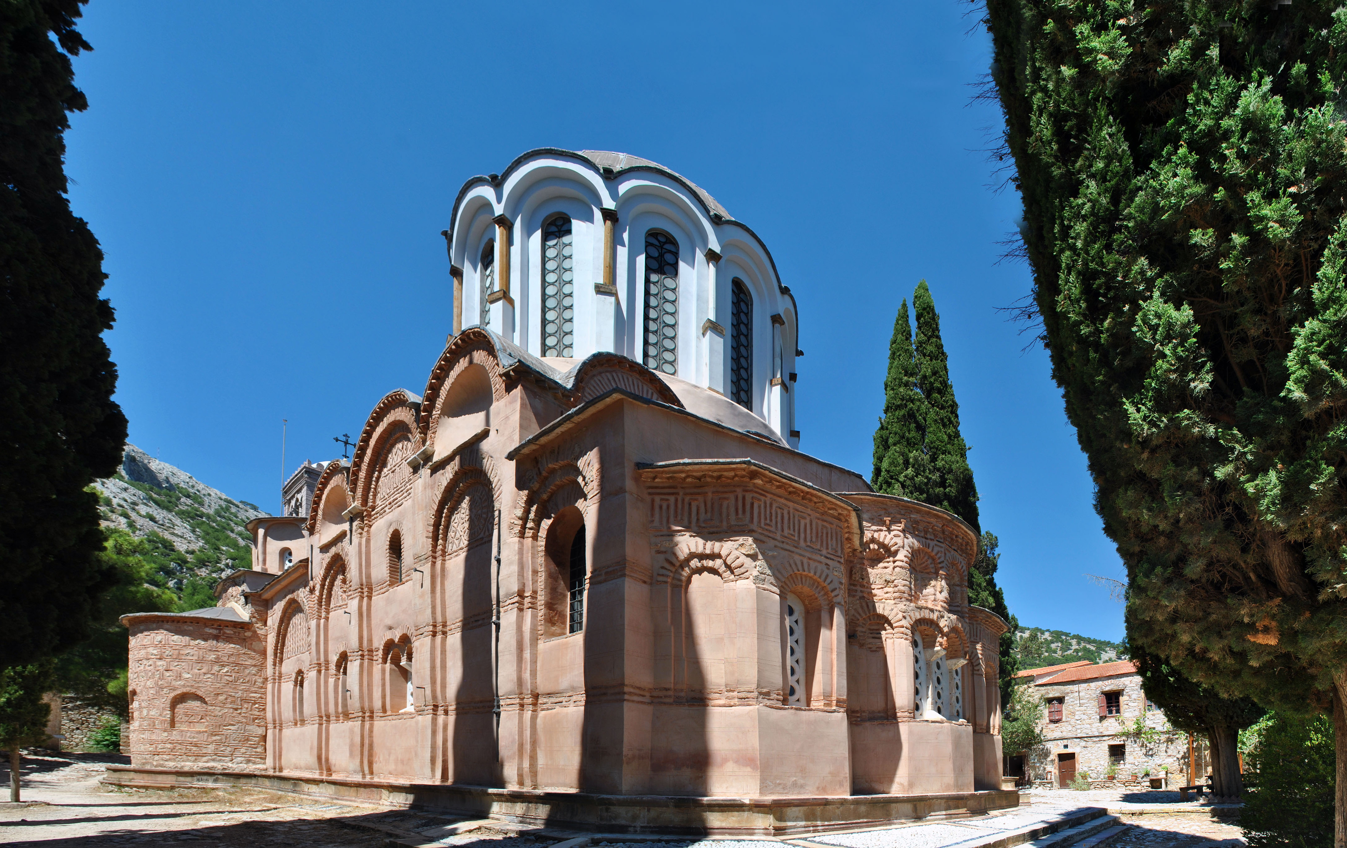 Chios:il Monastero di Nea Moni — Monastero di Nea Moni