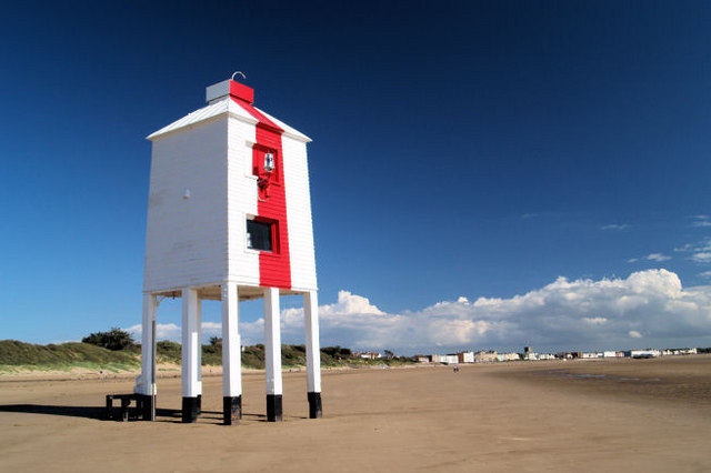 Faro basso a Burnham-on-Sea, Inghilterra - River Parrett | Secret World Trip Planner