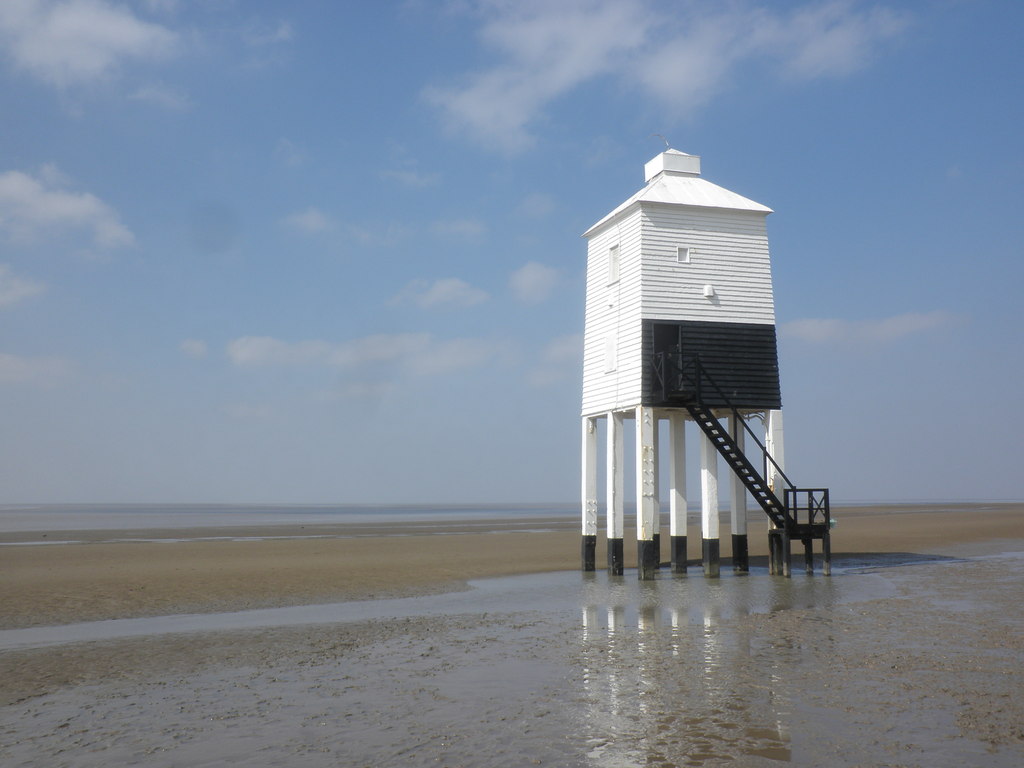Faro basso a Burnham-on-Sea, Inghilterra - River Parrett | Secret World Trip Planner