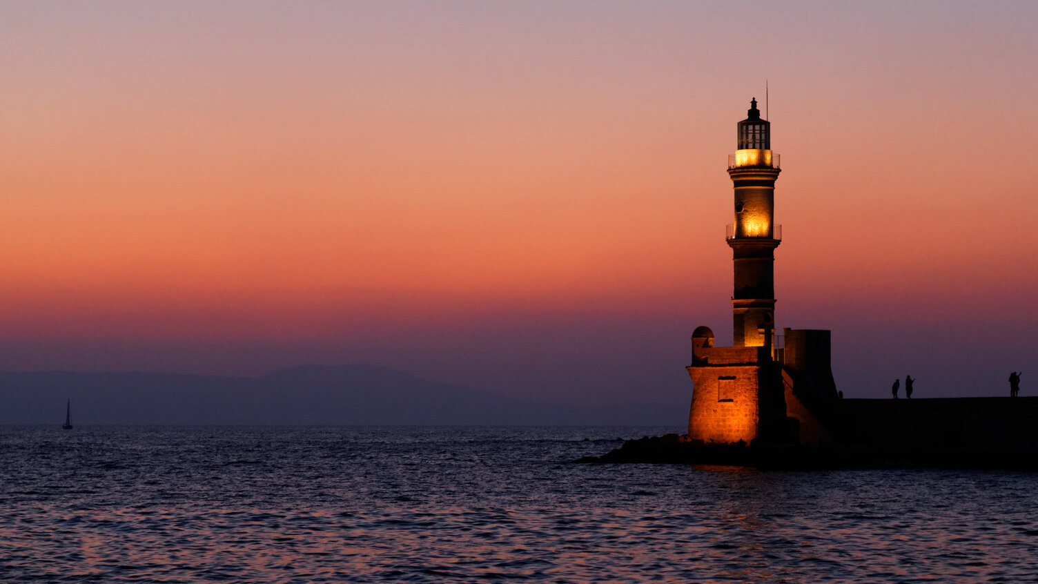 The lighthouse of Chania — La Canea