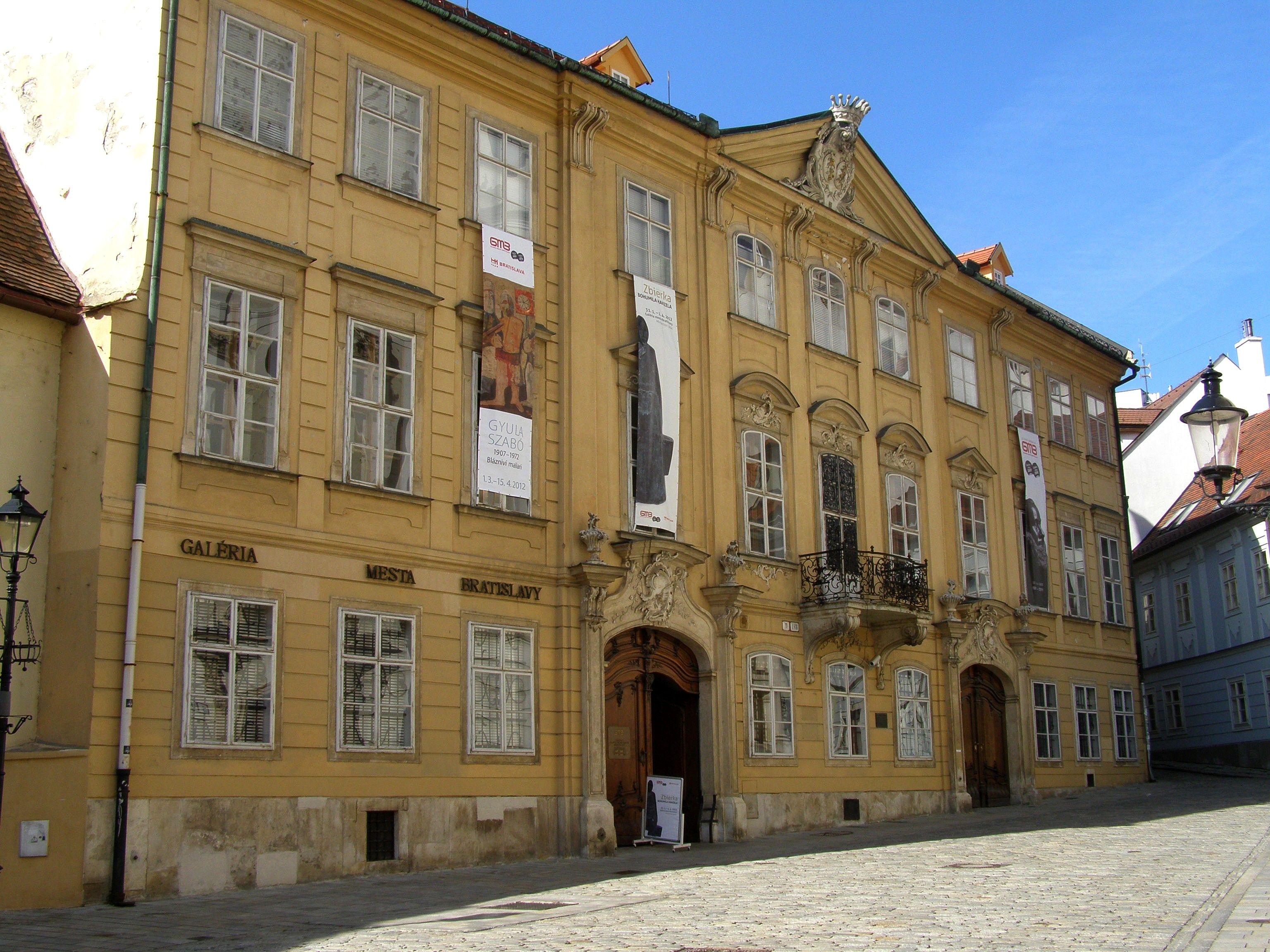 Galéria mesta Bratislavy ( Mirbach Palace) - Františkánske námestie 8-11 | Secret World Trip Planner