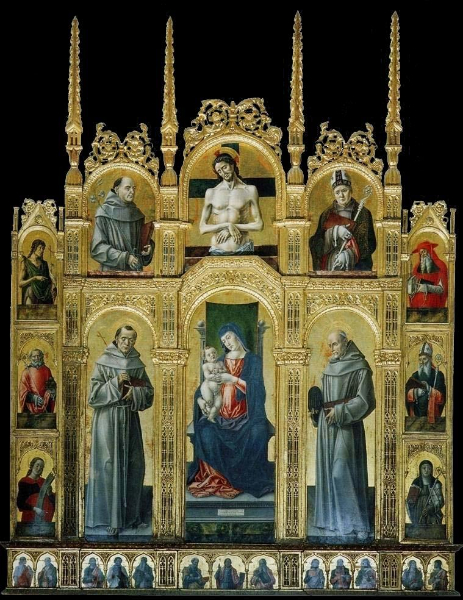 Polyptych ni Bartolomeo Vivarini - Morano Calabro | Secret World Trip Planner