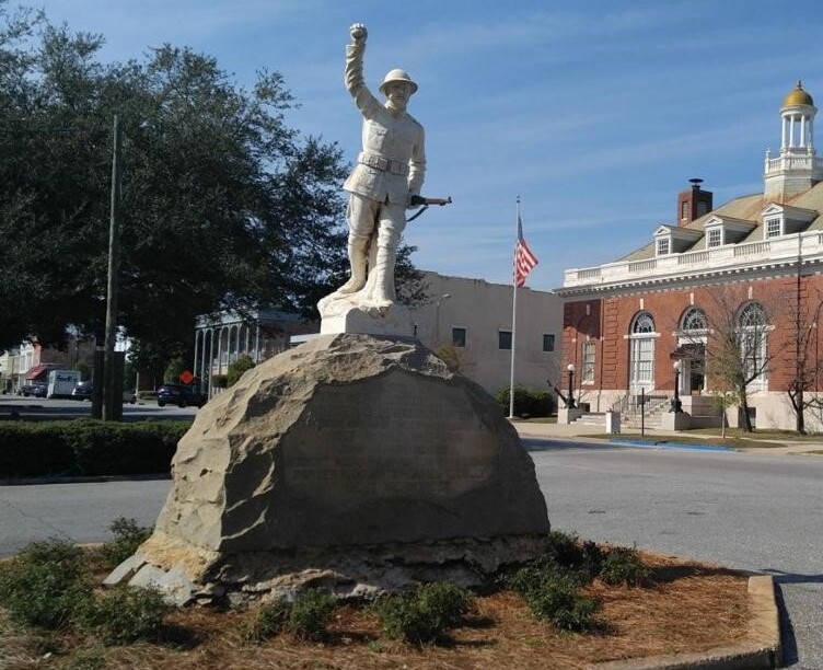 World War I Doughboy - Eufaula | Secret World Trip Planner
