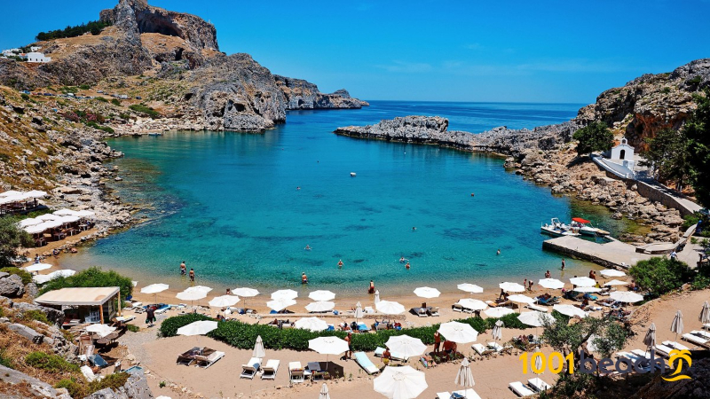 Zaliv svetega Pavla - Lindos, Rodos, Grčija - Lindos | Secret World Trip Planner