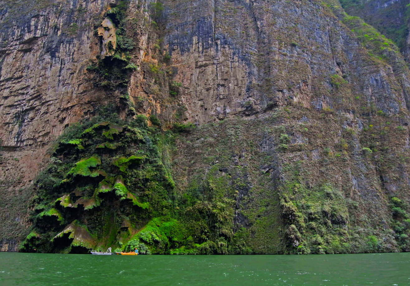 Mexico:Arbol de Navidad Waterfall — Canyon del Sumidero