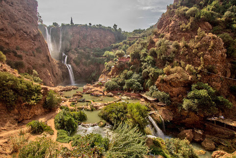 Cascate di Ouzoud,le cascate più alte del Nord Africa — Ouzoud