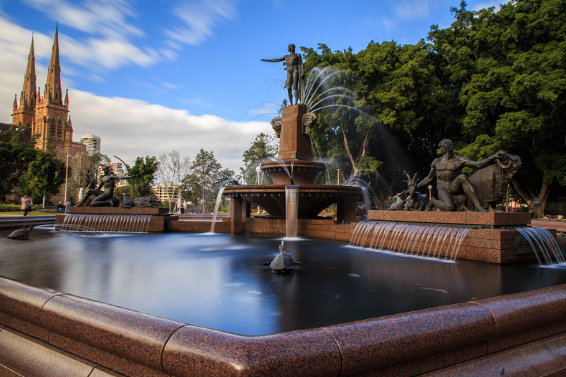 Archibaldova fontana - Sydney | Secret World Trip Planner