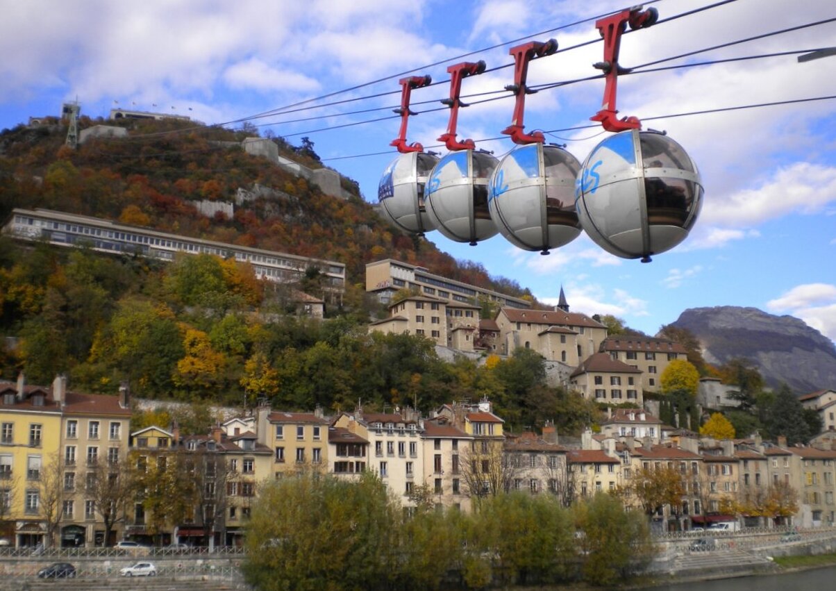 Grenoble and La Bastille — Grenoble
