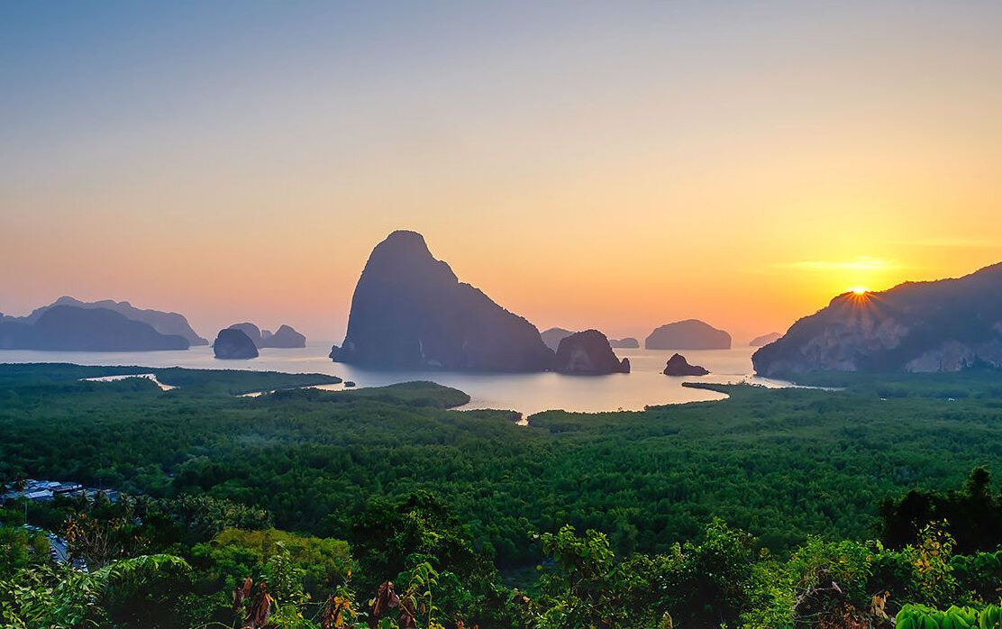 Samet Nangshe: en utmärkt utsiktsplats i Phang Nga Bay — Khlong Khian