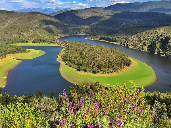 El Melero Meander: Eine der schönsten Aussichten in Spanien - Geheime Welt - Meandro del Melero | Secret World Trip Planner