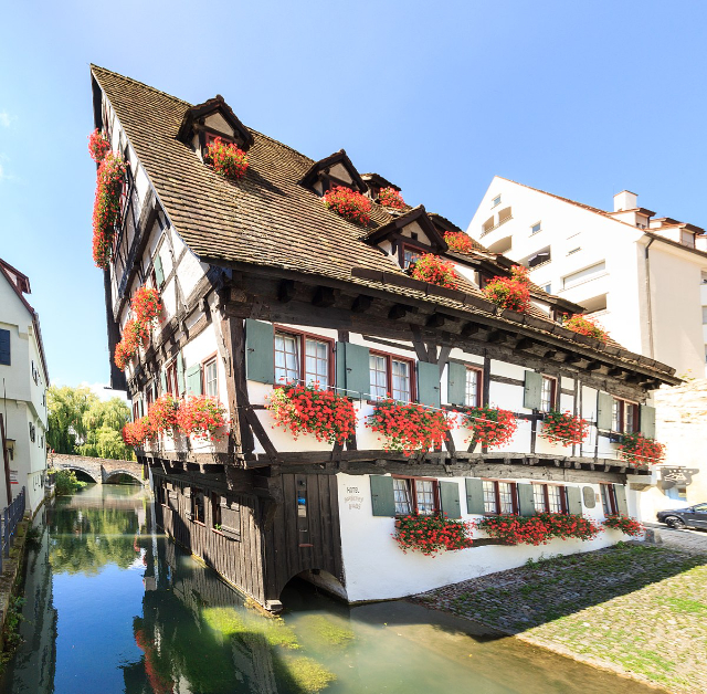 Det lutande huset — Ulm