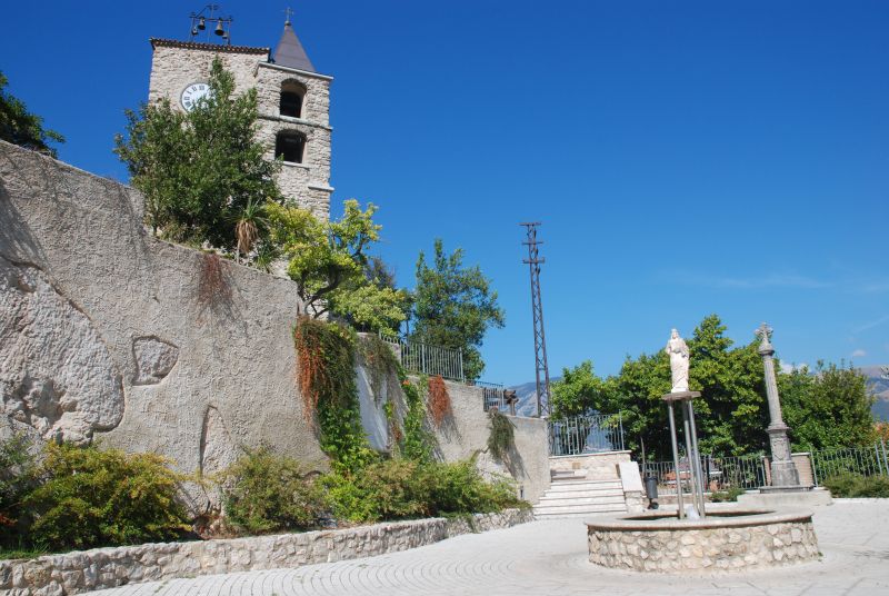 The Bell Tower and the Clock Tower. - Oliveto Citra | Secret World Trip Planner