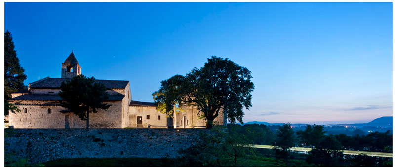 Klášter svatého Petra v Lamosa - Provaglio d'Iseo | Secret World Trip Planner