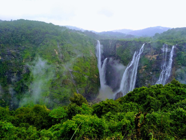 The tallest plunge waterfalls : Jog Falls - Jog Falls | Secret World Trip Planner