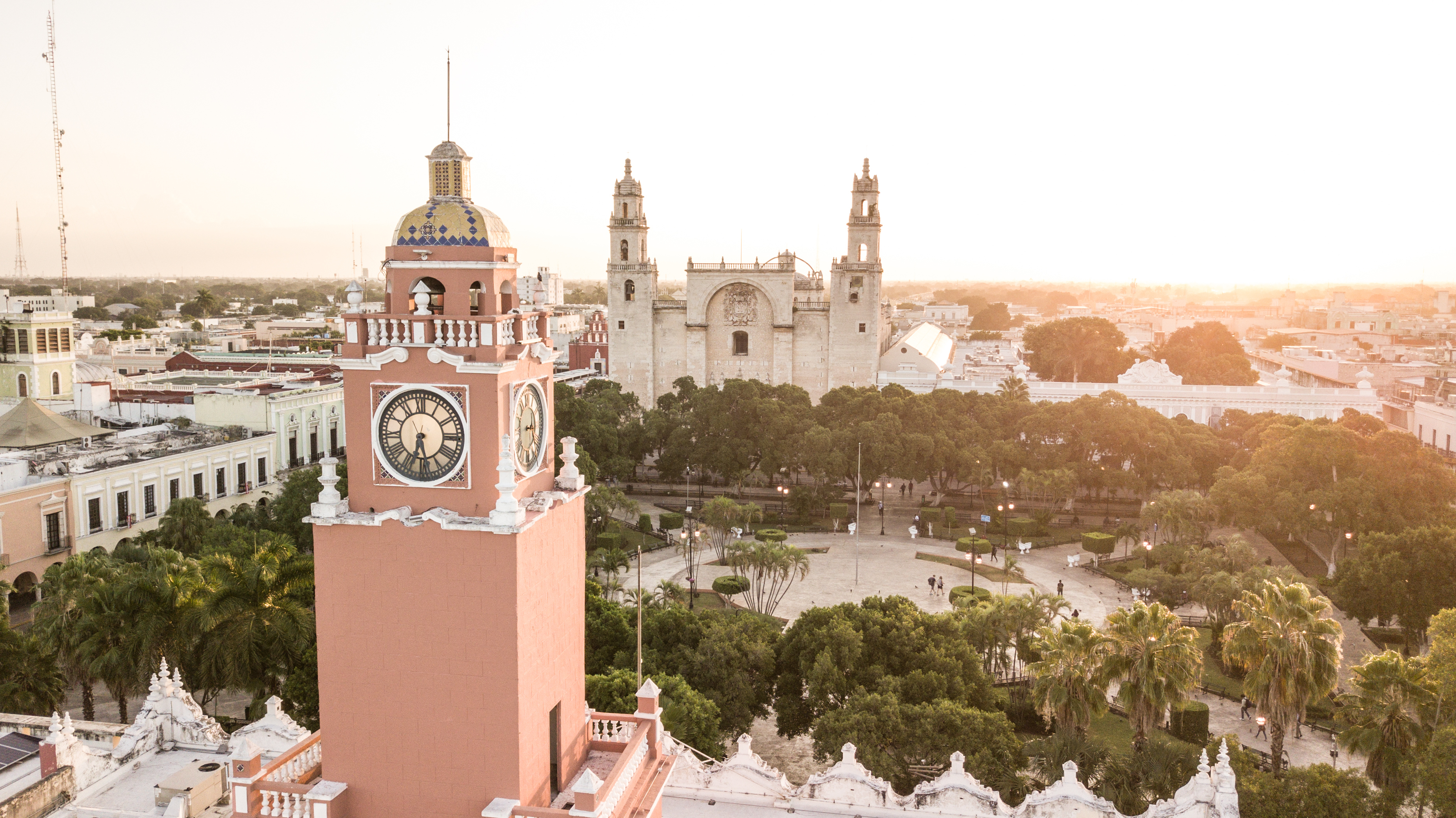 Merida è una splendida città coloniale vicino a Cancun — Mérida