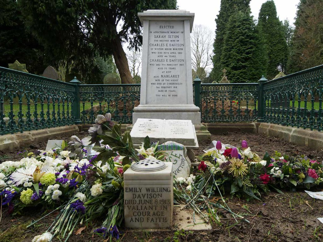 Emily Wilding Davison Memorial — Carlisle Park
