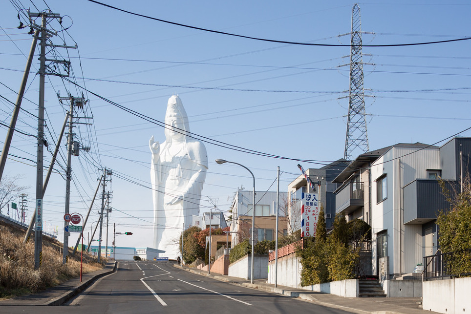 Sendai Daikannan statue — Sendai-shi