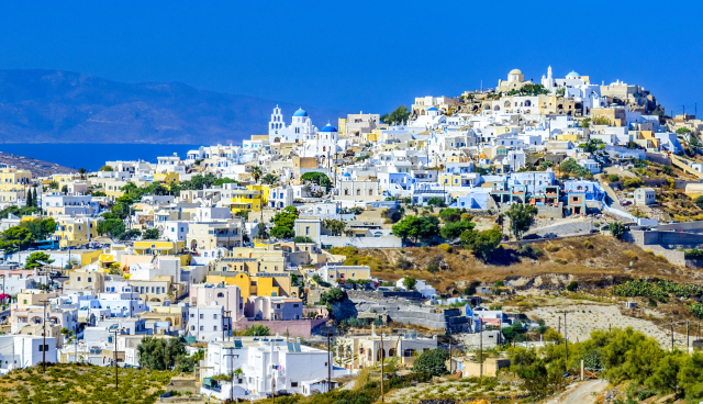 Fira til Kamari: En naturskøn køretur gennem hjertet af Santorini - Santorini | Secret World Trip Planner