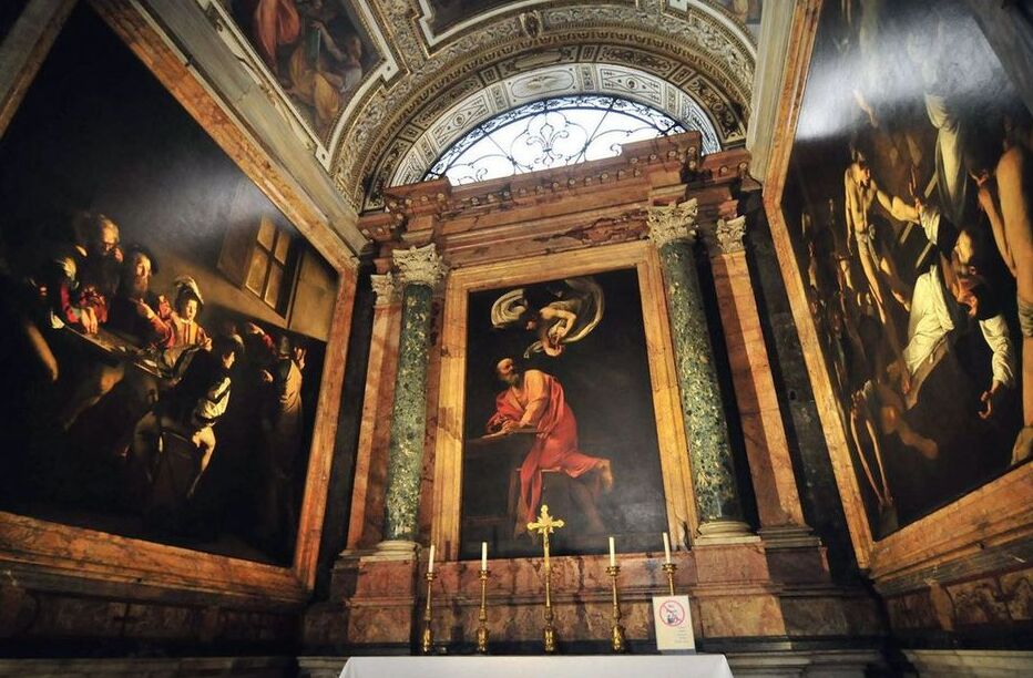 Iglesia de San Luis de los Franceses: Caravaggio - Roma | Secret World Trip Planner