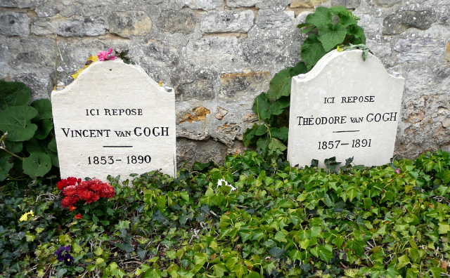Vincent och Theo van Goghs grav — Auvers-sur-Oise