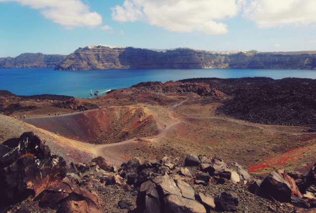VULKANPARKEN NEA KAMENI - Thera | Secret World Trip Planner