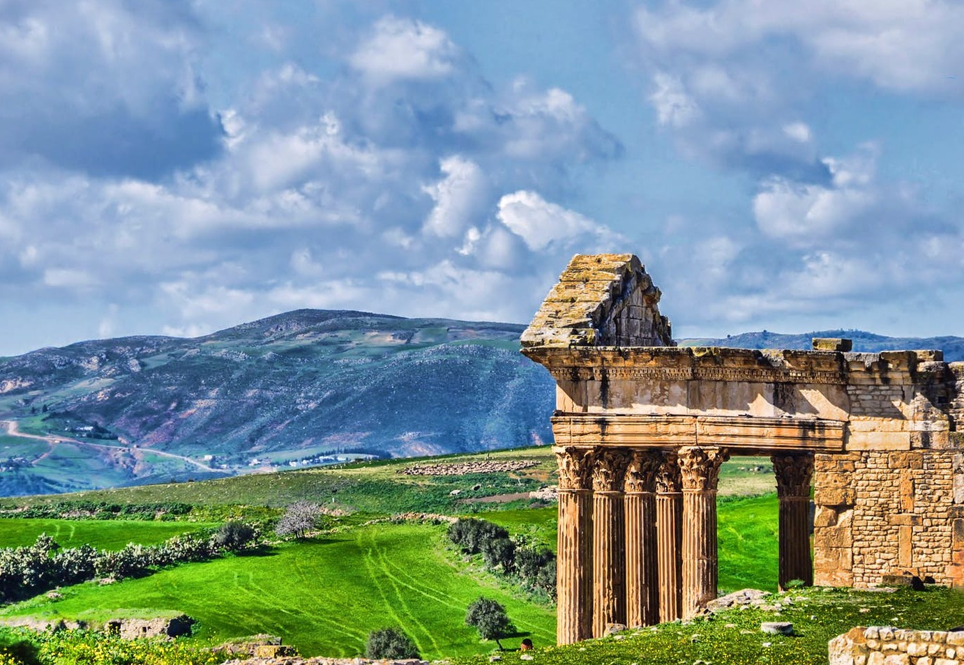 The most magnificent Roman site in Africa: Dougga