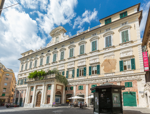 Slnečné hodiny v Palazzo Grimaldi - Genova | Secret World Trip Planner
