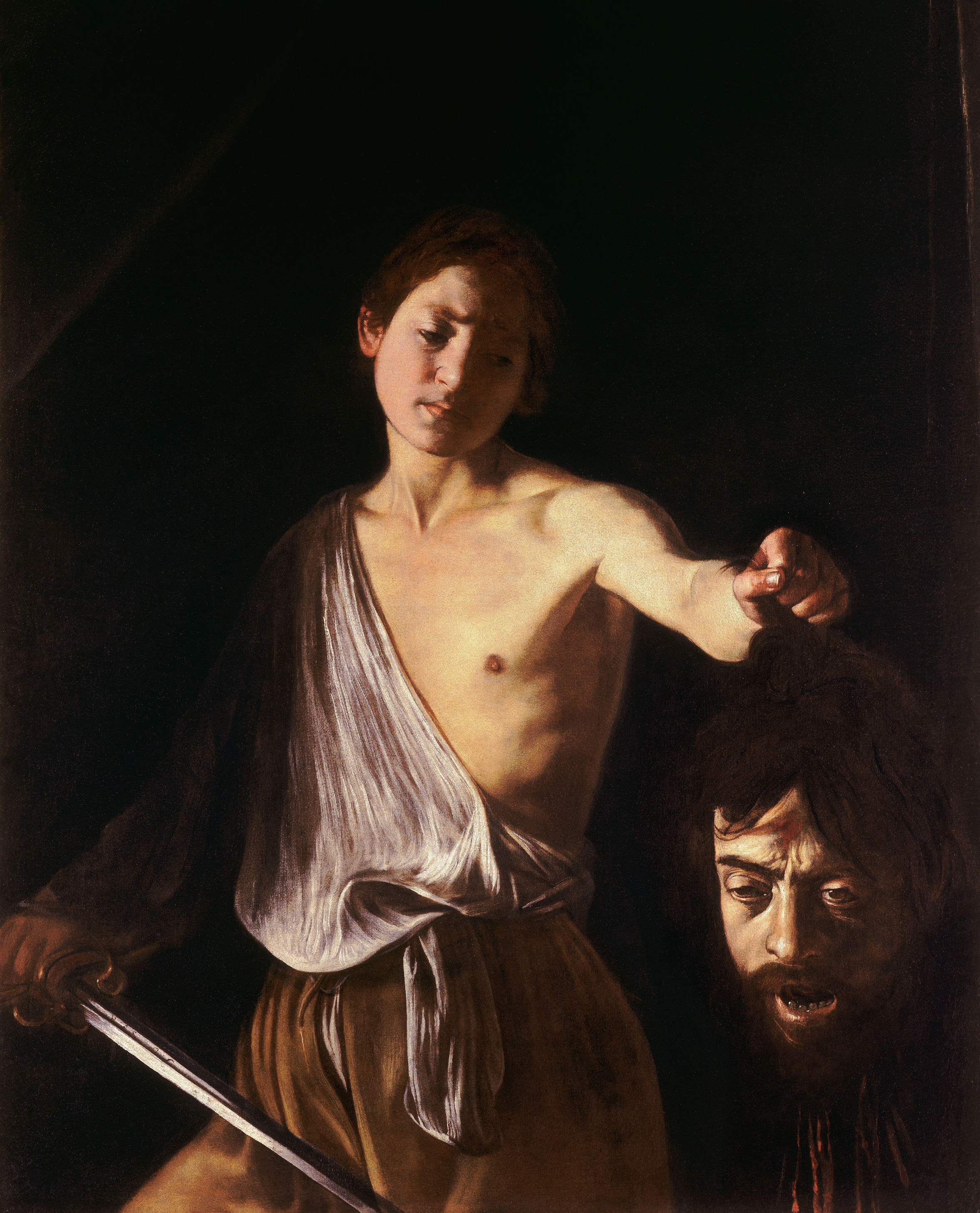 Roma / Caravaggio: David com a cabeça de Golias - Roma | Secret World Trip Planner
