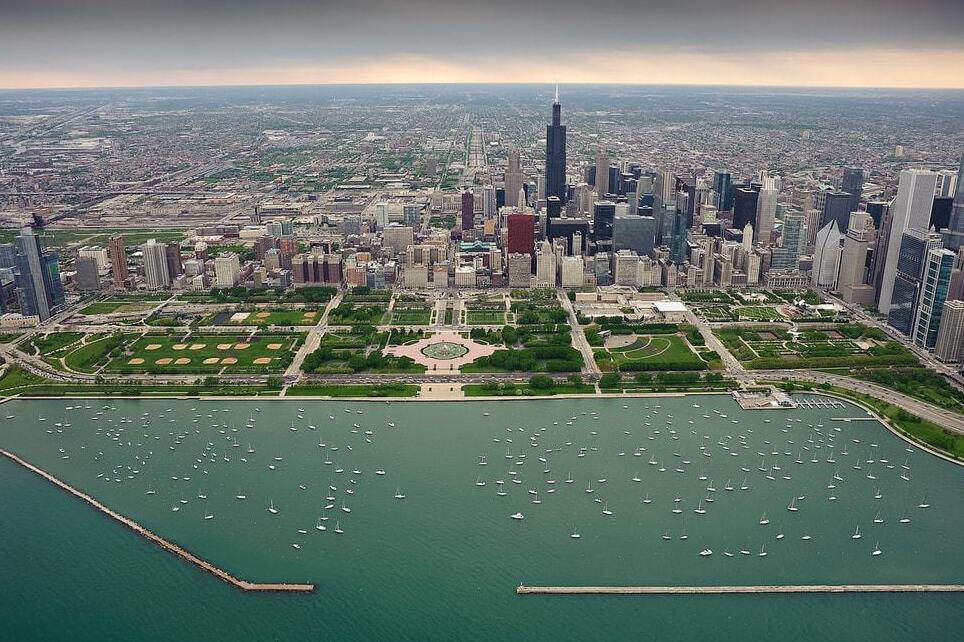 Grant Park on Chicago esihoov - Chicago | Secret World Trip Planner