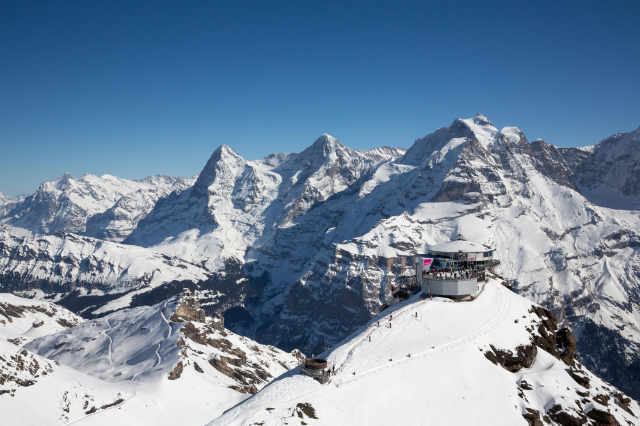 लो शिल्थॉर्न पिझ ग्लोरिया - Lauterbrunnen | Secret World Trip Planner
