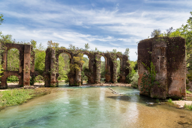Roman Aqueduct of Ancient Nikopolis - Λούρος Ποταμός | Secret World Trip Planner