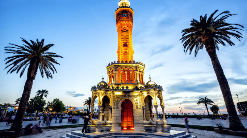 ਇਜ਼ਮੀਰ ਕਲਾਕ ਟਾਵਰ - İzmir Saat Kulesi | Secret World Trip Planner