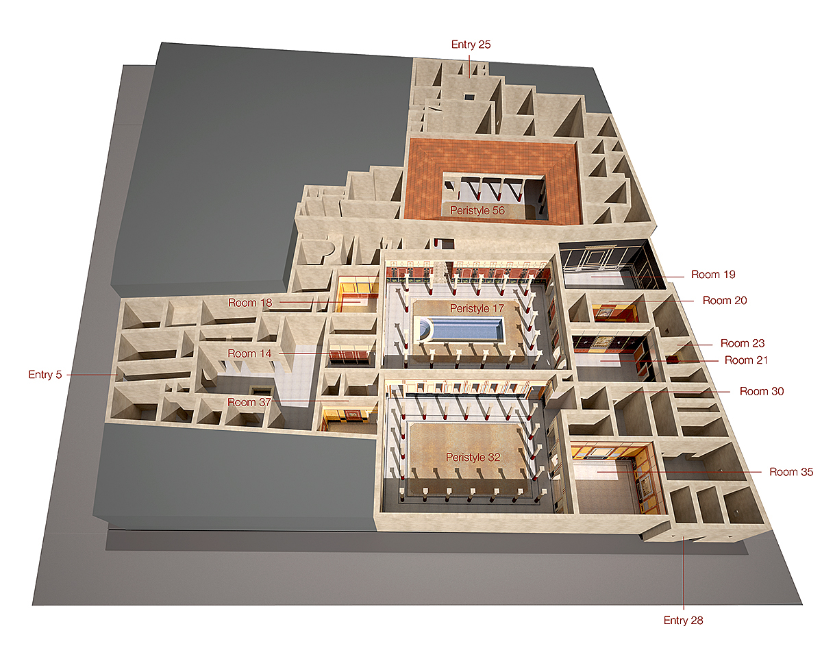 House of the cithara spelare  - Pompei | Secret World Trip Planner
