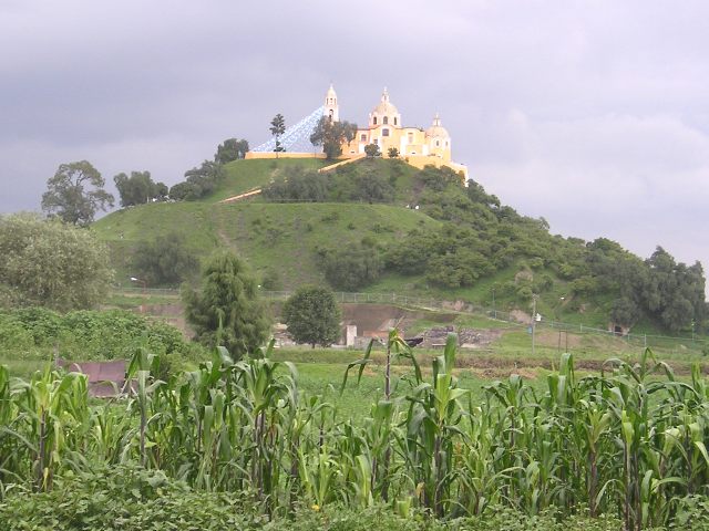 In the Mexico of mysterious places and enigmatic archaeological sites the Pyramid - San Andrés Cholula | Secret World Trip Planner
