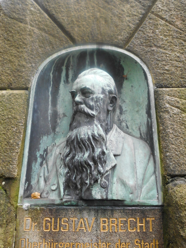 Gustav Brecht-monument — Quedlinburg