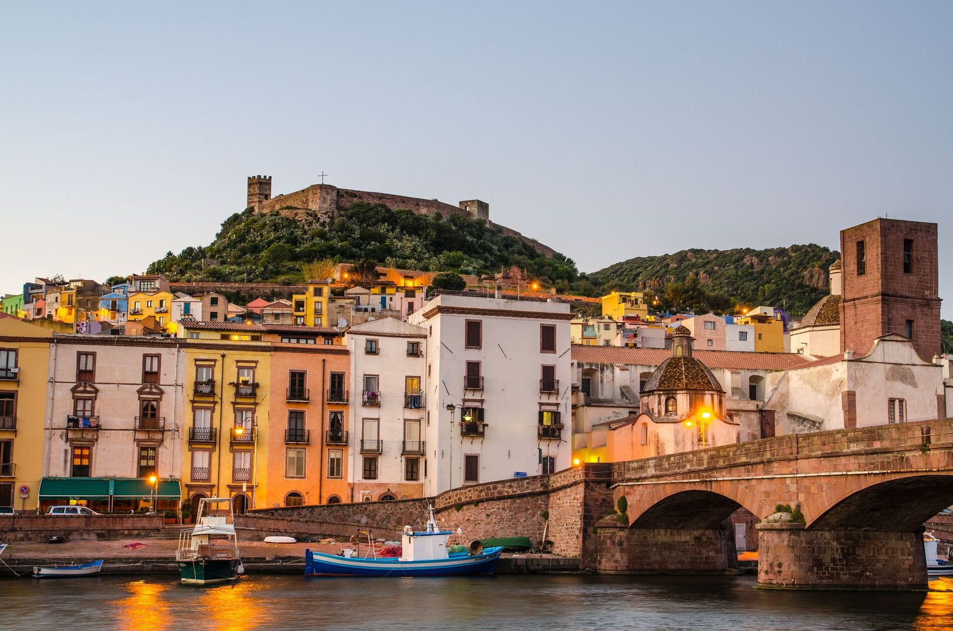 The Old Bridge of Bosa — Bosa