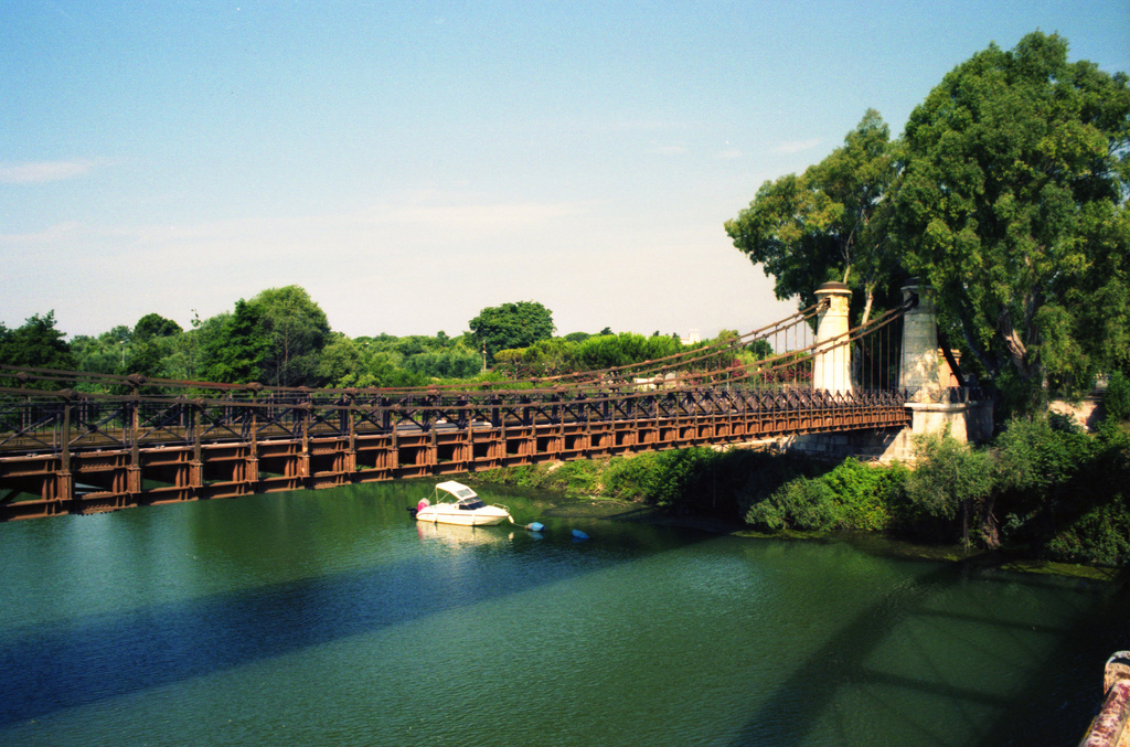 Rippusild üle Garigliano jõe - Fiume Garigliano | Secret World Trip Planner