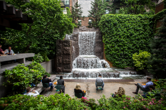 A waterfall in the middle of Midtown Manhattan - New York | Secret World Trip Planner