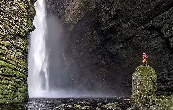 Brazil | Fumacinha Falls — Ibicoara - State of Bahia