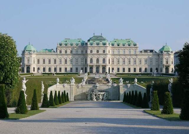 Oberes Belvedere (Efri Belvedere Höll) - Vienna | Secret World Trip Planner