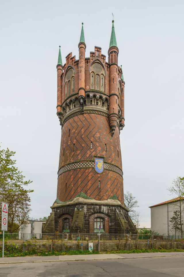 Water tower Rostock - Rostock | Secret World Trip Planner