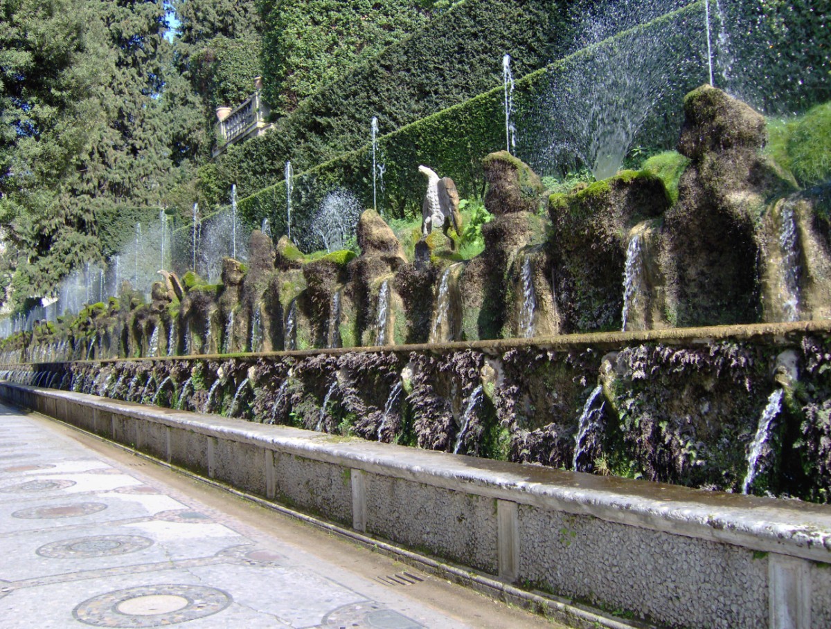 100 vodnjakov v vili d'Este - Tivoli RM | Secret World Trip Planner